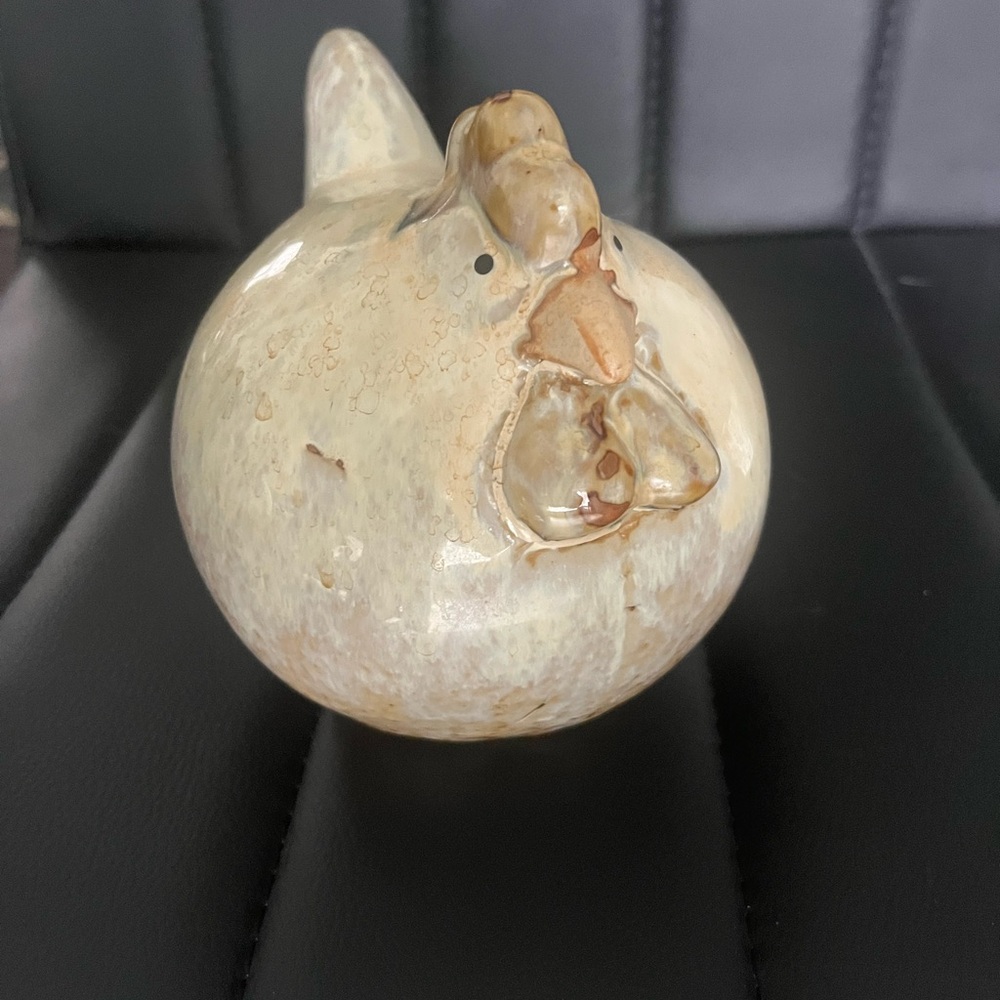 Ceramic Chicken Figurine